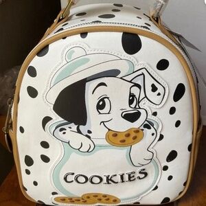 DISNEY LOUNGEFLY  101 DALMATIONS  COOKIE  BACKPACK  NWT